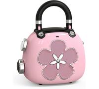 GOTHICANA BY EMPEnceinte Bluetooth Portable, Mini Enceinte Légère Avec Son Puissant,Microphone Intégré,Mini Haut Parleur Parfait Pour La Chambre, Maison, Idéal Cadeau Pour Fille, Femme-Rose