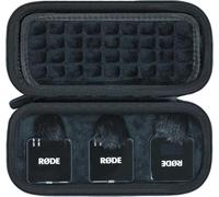 GOTHICANA BY EMPÉtui Pour Microphone Sans Fil Compact Rode Røde Wireless Go Gen 3/Go 2 Ii, Noir , Poche