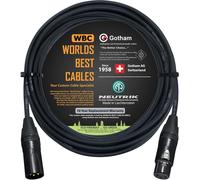 GOTHICANA BY EMPGotham Gac-4/1 - Star Quad Mic Cable - 8 Mètres Avec Fiches Xlr Neutrik Gold