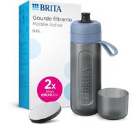 Gothicana By Empgourde Filtrante Active Bleu Foncé (0,6 L) Réduit Le Chlore, Les Particules Fines ¿ 15 ?m, Certains Pesticides, Herbicides Et Hormones. Préserve Les Minéraux Tels Que Le Calcium Et Le