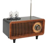 GOTHICANA BY EMPHaut-Parleur Bluetooth Rétro, Décor Vintage, Haut-Parleur Bluetooth Sans Fil De Style Ancien Avec Radio, Pour Cuisine, Bureau, Chambre, Bureau, Fête, Extérieur