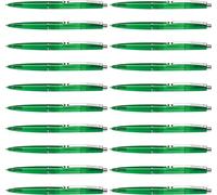 Gothicana By Empk20 Icy Colours (Stylo Bille Rétractable, M) Lot De 20, Bleu