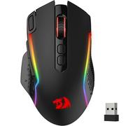 GOTHICANA BY EMPM810 Pro Souris De Jeu Sans Fil 10 000 Dpi Filaire/Gamer Avec Bouton De Tir Rapide, 8 Touches Macro, 45 Heures De Puissance Continue Et Rétroéclairage Rvb Pour Pc/Mac/Ordinateur Porta