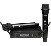 GOTHICANA BY EMPMicrophone Sans Fil Système Micro Uhf Portable Micro À Main Pour Karaoké, Professionnel, Dj, Animation, Mariage, Conférence (Uhf-1M-F3 - Bande F3 : 864 Mhz)