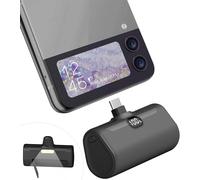 Gothicana By Empmini Batterie Externe 5000mah Usb C Power Bank Charge Rapide 15w Ultra-Compact Power Bank Petit Chargeur Portable