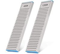 Gothicana By Empobluesky Plaque De Recouvrement De Diamant Double Face (Grain 400 Et 1200) Pour Aiguiser Les Diamants