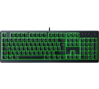 GOTHICANA BY EMPOrnata V3 X - Clavier Gamer À Profil Bas (Switches À Membrane Silencieux, Repose-Poignet Ergonomique, Rgb Chroma, Touches En Abs Vernies Aux Uv) Clavier Azerty Noir
