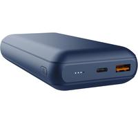 Gothicana By Empredoh Batterie Externe 20000mah Charge Rapide 20w, Pd 18w Usb-C, Qc 3.0 Usb, 50% Plastiques Recyclés, Câble Inclus, Power Bank Chargeur Iphone, Ipad, Samsung, Xiaomi, Tablette - Bleu