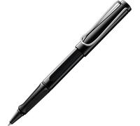 Gothicana By Empsafari Lightrose - Stylo Roller Avec Grip Ergonomique Et Largeur De Trait M - Pour Une Écriture Longue Et Agréable - En Plastique Robuste Asa - Avec Recharge Roller M 63 En Noir