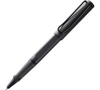 Gothicana By Empsafari Lightrose - Stylo Roller Avec Grip Ergonomique Et Largeur De Trait M - Pour Une Écriture Longue Et Agréable - En Plastique Robuste Asa - Avec Recharge Roller M 63 En Noir