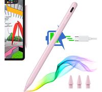 GOTHICANA BY EMPStylet Pour Ipad 2018-2025, Pencil Avec Rejet De Palme, Détection D`Inclinaison Pour Ipad 11Th(A16)/10Th Generation, Air 11""/13"", Pro 11""/12.9""/13"", Mini 6/5, Rose