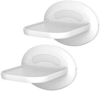 GOTHICANA BY EMPSupport Mural Pour Dot 5 &4, Spot, Google Home, Google Home Mini, Google Wifi, Sonos, Caméra De Surveillance - Gestion Des Câbles Pour Tout Ce Qui Peut Aller Jusqu'À 7 Kg- Blanc (Pack