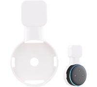 GOTHICANA BY EMPSupport Mural Pour Echo Dot 3, Smart Home Support Haut-Parleur Pour Echo Dot 3Ème Génération, Support De Prise Pour Cuisine, Salle De Bain, Chambre À Coucher, Gestion Des Câbles Intég