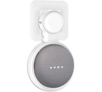 GOTHICANA BY EMPSupport Mural Pour Google Home Mini/Nest Mini(2Nd Gen), Solution D'Espace-Économique Pour Votre Smart Home Speaker, Intelligent Avec Arrangement Du Cordon Pour Salon, Cuisine.(Blanc)