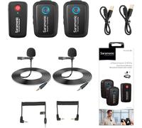 GOTHICANA BY EMPSystème De Microphone Cravate Sans Fil Ultra-Compact 2,4 Ghz Blink500 B5 Plug & Play Usb-C Récepteur Pour Appareils Android, Eu-Blink500-B5