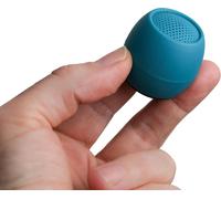 GOTHICANA BY EMPZero Ocean Mini Enceinte Bluetooth - Mini Haut Parleur Portable Avec Micro Et Double Option D'Appairage, Ipx6 Étanche Et 5H De Lecture, Petit Enceintes Pour Voyage Et Douche, Bleu