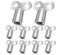 GothicBride 10 x Cle Purge Radiateur,Purgeur Radiateur pour Radiateur évent 5mm,Réduire le Bruit et Améliorer l'efficacité du Chauffage
