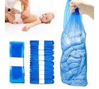 GothicBride Lot de 10 recharges de film pour poubelle à couches, 4,5 m, anti-odeur, pour poubelle à couches, pour jusqu'à 320 couches, compatibles avec les cartouches de recharge Angelcare/Tommee