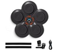 GothicBride Machine de boxe musicale One Punch - Montage mural - Avec gant - Pour adultes et enfants - Prise en charge Bluetooth