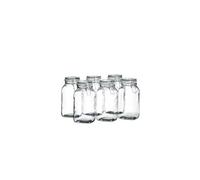 Gothika 925343 Lot de 6 Bocaux a Conserve Verre - Contenance : 2.5 L