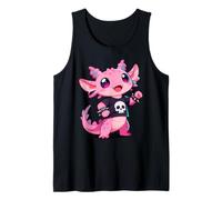 Gothique Axolotl Cute Punk Rock Emo Gothic Attitude Débardeur
