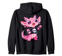 Gothique Axolotl Cute Punk Rock Emo Gothic Attitude Sweat à Capuche