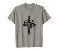 Gothique Esthétique Grunge Croix Gothique Emo Esthétique T-Shirt