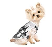 Gothique Fairy Tale Castle04 Chemise d'été pour chien T-shirt extensible sans manches pour chien