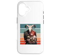 Gothique Romance Crâne de Bélier Dark Fantasy Mystique Amour Coque pour iPhone 16