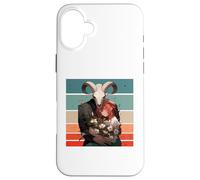 Gothique Romance Crâne de Bélier Dark Fantasy Mystique Amour Coque pour iPhone 16 Plus