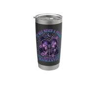 Gothique Romance Phase Citation Gothique Coeur Dark Romantique Gobelet isotherme en acier inoxydable double paroi