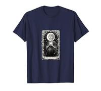 Gothique Valentine Girlfriend Squelette Dark Romance Love Tarot T-Shirt