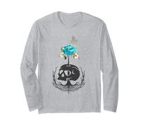 Gothique Wicca Goth Occulte Skullmystic Œil Scarabée Fleurs Manche Longue