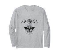 Gothique Wicca Goth Occulte Skullmystic Œil Scarabée Fleurs Manche Longue