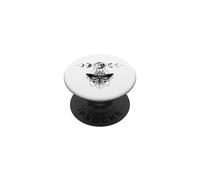 Gothique Wicca Goth Occulte Skullmystic Œil Scarabée Fleurs PopSockets PopGrip Adhésif