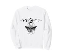 Gothique Wicca Goth Occulte Skullmystic Œil Scarabée Fleurs Sweatshirt
