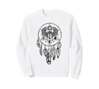 Gothique Wicca Goth Occulte Skullmystic Œil Scarabée Fleurs Sweatshirt