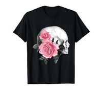 Gothique Wicca Goth Occulte Skullmystic Œil Scarabée Fleurs T-Shirt