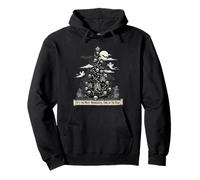 Gothmas Emo Sapin Noël Crânes Os Académie Gothique Sweat à Capuche