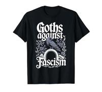 Goths Gothiques Gothiques Contre Le fascisme T-Shirt Graphique avec Valeur