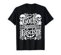 Goths Gothiques Gothiques Contre Le fascisme T-Shirt Graphique avec Valeur