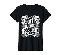 Goths Gothiques Gothiques Contre Le fascisme T-Shirt Graphique avec Valeur