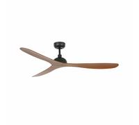 GOTLAND L Ventilateur à moteur DC noir/bois