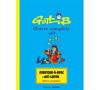 Gotlib OEuvre complète 1968-1969 (intégrale Dargaud / Fluide Glacial) - Marcel Gottlieb Gotlib - Fluide Glacial-Audie - cartonné - Bande dessinée