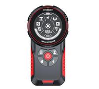 GOTMEET Scanner mural multifonction pour bois, métal, fil AC sous tension, solives et tuyaux, détecteur de montants muraux avec capteur intelligent, écran LCD HD et alarme audio