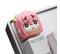 Goto Hitori Capuchon de clavier de jeu animé Ijichi Nijika mignon 3D dessin animé pour clavier mécanique à axe croisé Cadeau d'anniversaire pour les fans