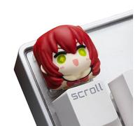 Goto Hitori Capuchon de clavier de jeu animé Ijichi Nijika mignon 3D dessin animé pour clavier mécanique à axe croisé Cadeau d'anniversaire pour les fans