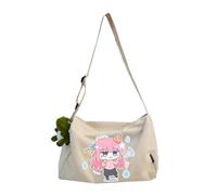 Goto Hitori Sac de sport Kita Ikuyo Sac de voyage pour week-end Sac de nuit Cylindre Sac à bandoulière Sac fourre-tout, Goto Hitori Blanc, 30*20*20CM