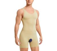 Gotoly Debardeur de Compression Gainant Homme Sculptant Full Body Shaper sans Couture Gaine Ventre Plat Maillots de Corps Amincissante