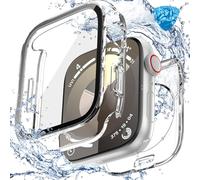 Goton - Coque étanche 2 en 1 pour Apple Watch Series 10 9 8 7 SE2 SE 6 5 4 Ultra 2 Ultra 46 mm, 42 mm, 45 mm, 44 mm, 41 mm, 40 mm, 49 mm, Bord en PC Rigide à 360° avec Protecteur d'écran pour iWatch